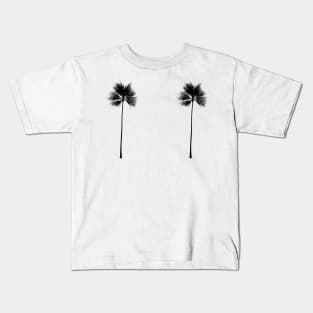 black palm trees design Kids T-Shirt